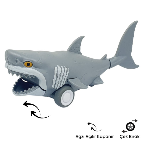 Sürtmeli Hayvanlar Serisi - H-53 - Köpekbalığı - Image 1