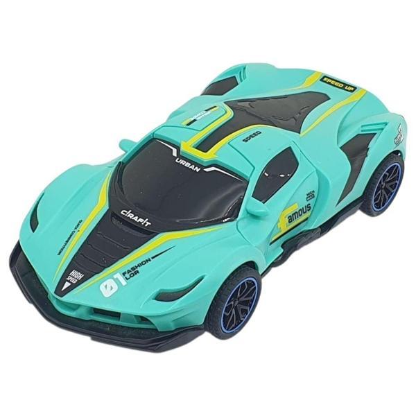 Sürtmeli Drift Arabalar 15 cm - D400-52 - Turkuaz - Image 1