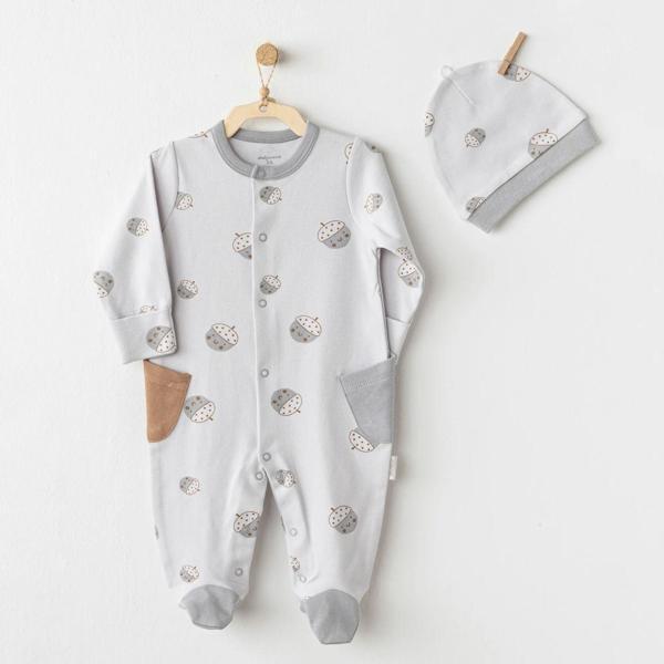 Andywawa AC26104 Hello Autumn Tulum Takım Grey - Image 1