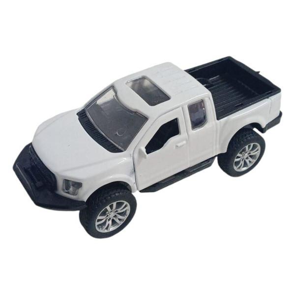 Çek Bırak Metal Arazi Aracı 13 cm - Beyaz - Image 1