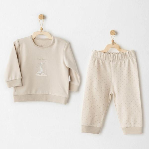 Andywawa AC26062 You Are Special 2'li Takım Beige - Image 1