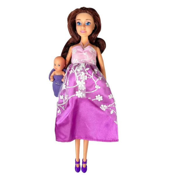 Hamile Bebek ve Minik Bebeği - 115153 - Mor - Image 1