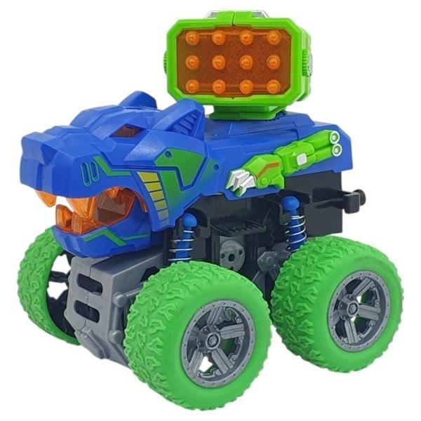 Sürtmeli Dinazor Araçlar - Sesli ve Işıklı - D500-19 - Lacivert - Image 1