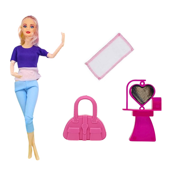 Anlily Sporcu Sonsuz Hareket Bebek - 02414 - Mor - Image 1