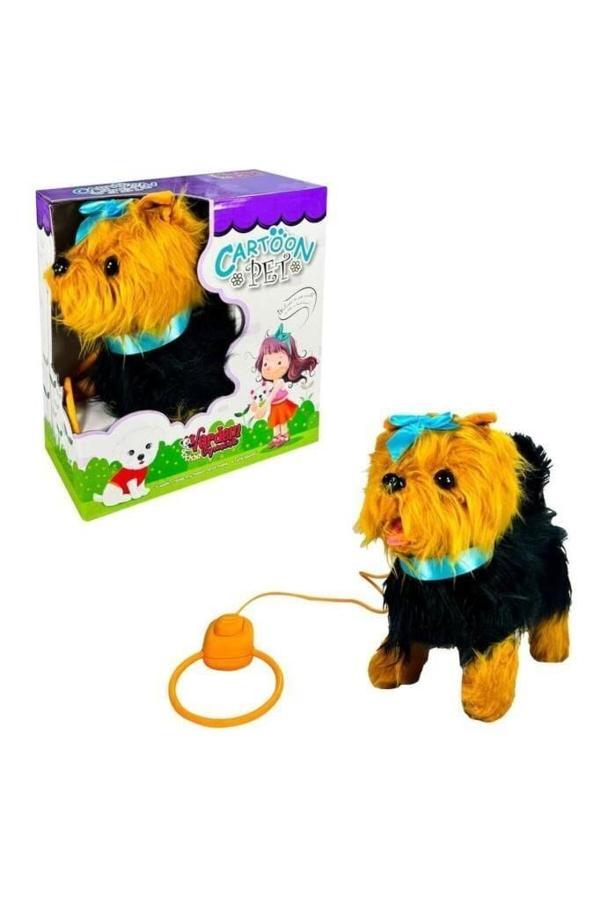Peluş Tasmalı Yürüyen Köpek - FT-B267 - Image 1
