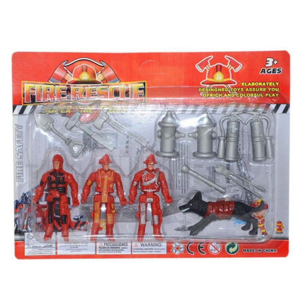 İtfaiye Seti Kartela 13 Parça - A15-7 - Image 1