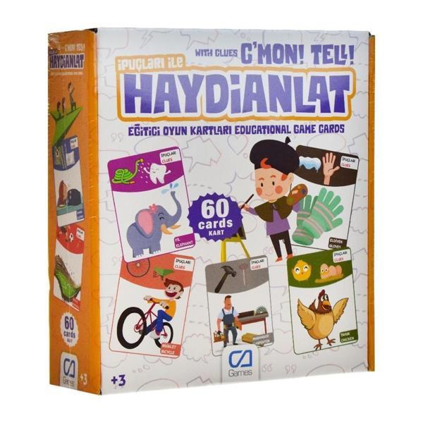 Games Haydi Anlat Eğitici Oyun Kartları 60 Kart 5080 - Image 1