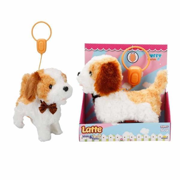 Peluş Yürüyen Sesli Köpek Latte  - FT-B023 - Image 1