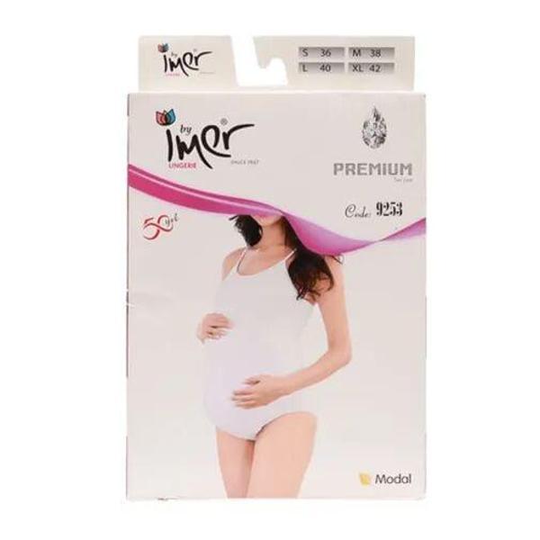 İmer Hamile Çıt Çıt Body 9253 Cream - Image 1