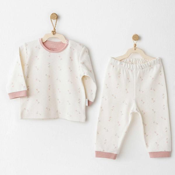 Andywawa AC26084 Mon Petit Amour 2'li Takım Ekru - Image 1