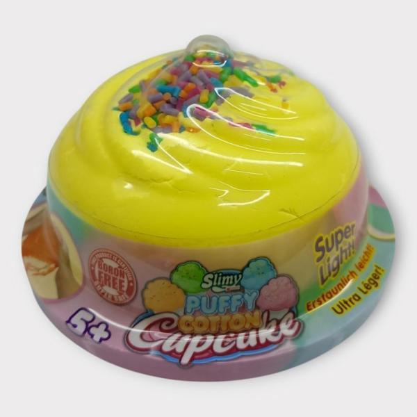 Slimy Puffy Cotton 22 Gr - Sarı Slime - Image 1