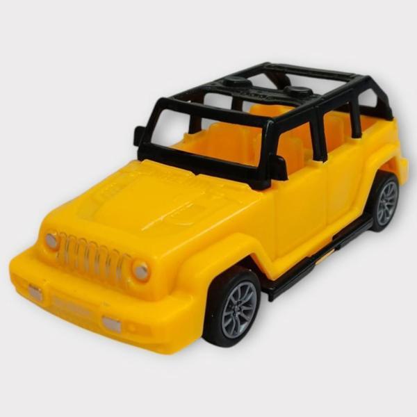 Çek Bırak Arabalar 10 Cm - Sarı Jeep - Image 1