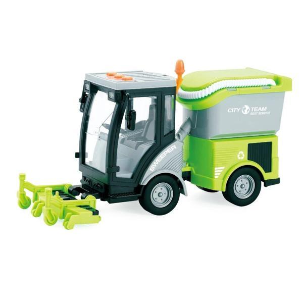 Vardem Sürtmeli Sesli Işıklı Temizlik Aracı WY682A-B - Image 1