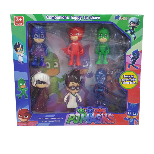 Pj Mask 6 lı Figür Set - 1166 - Image 1
