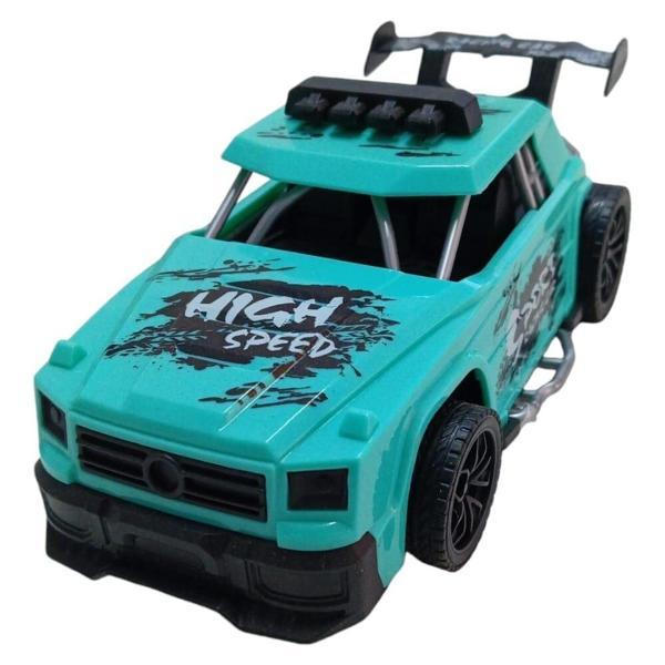 Sürtmeli Yarış Arabası - Turkuaz - Image 1