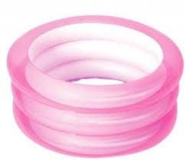 Bestway 3 Halkalı Renkli Çocuk Havuzu 70 x 30 cm Pembe - 51033 - Image 1