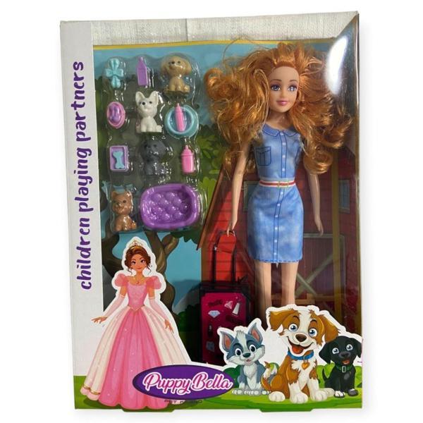 KMB-927 - MİNİ KÖPEK BAKIM SETİ AKSESUARLI BEBEK - Image 1