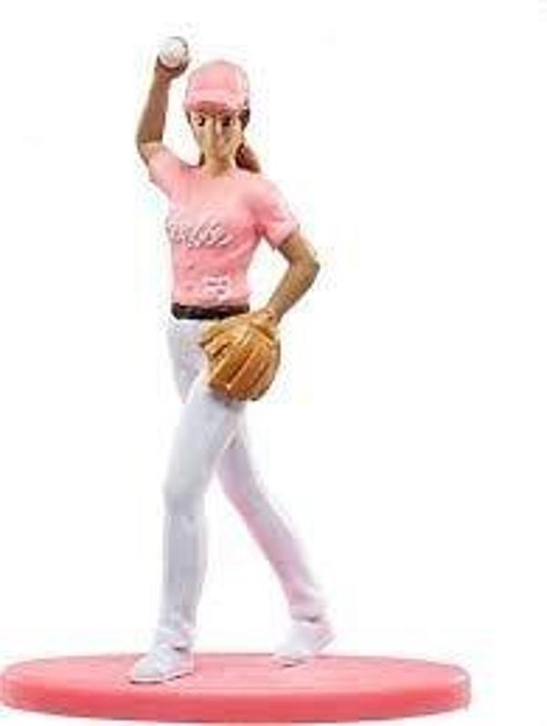 Barbie Mini Figür Beyzbolcu Bebek HCH17 - Image 1