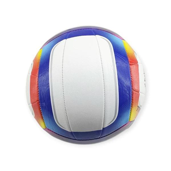 Voleybol Topu Desenli 280 gr - VB-810-BEYAZ - Image 1