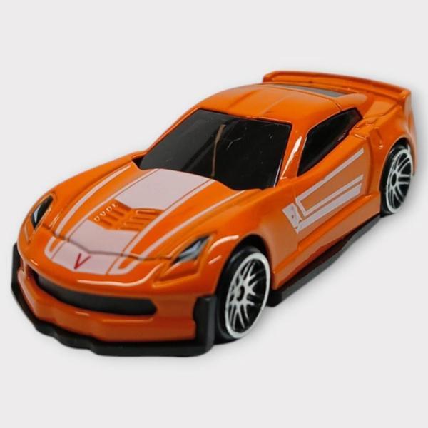 Metal Mini Arabalar  8 cm - Turuncu - 1 - Image 1