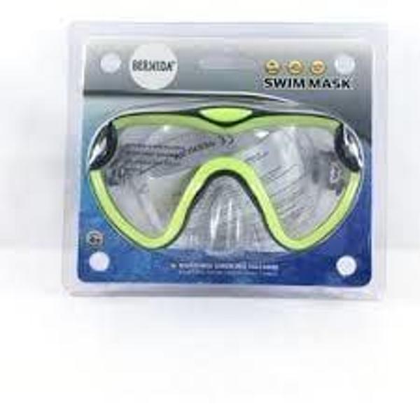 Bermuda Maske Tek Deluxe Almira SARI / SİYAH - Image 1