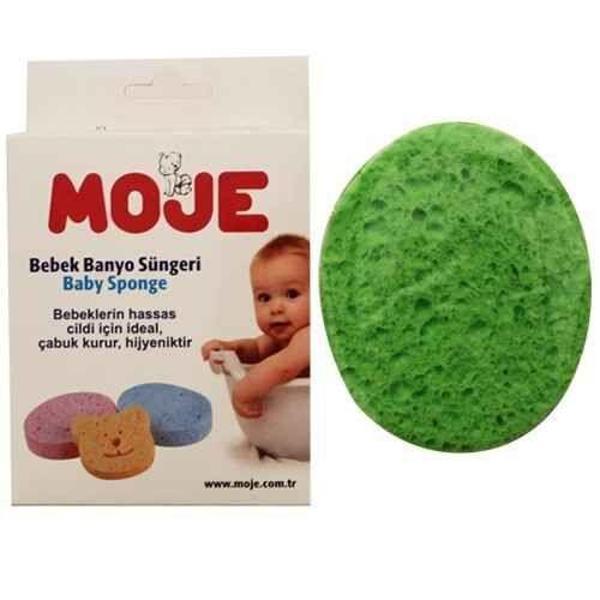 Moje Selülozik Bebek Banyo Süngeri Yeşil - Image 1