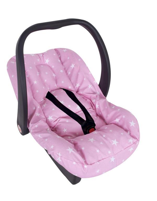 Sevi Bebe Bel Destekli Ana Kucağı Örtüsü ART-61 Pembe Yıldız - Image 1