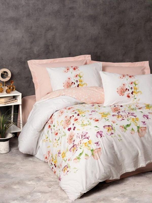 Cotton Box Ranforce Nevresim Takımı Tek Kişilik Emma Somon - Image 1