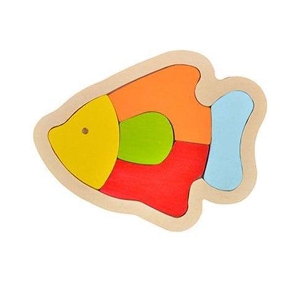 Happy Junior Montessori Eğitici Oyuncak Bul-Tak Balık - Image 1