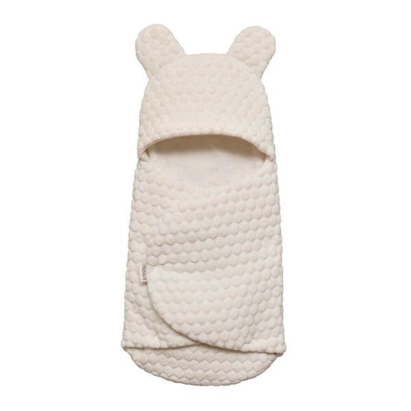 Bebitof Kabartmalı Velboa Kundak 95025 Ekru - Image 1