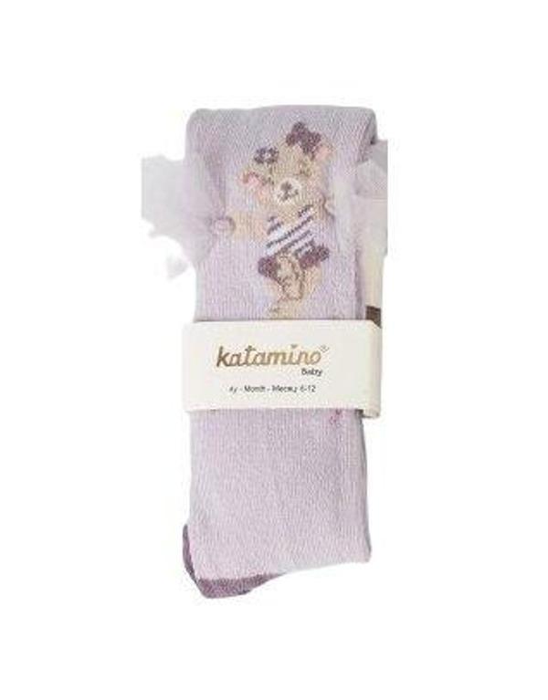 Katamino Amigo Aks. Kız Bebek Külotlu Çorap K32298 Asorti - Image 1