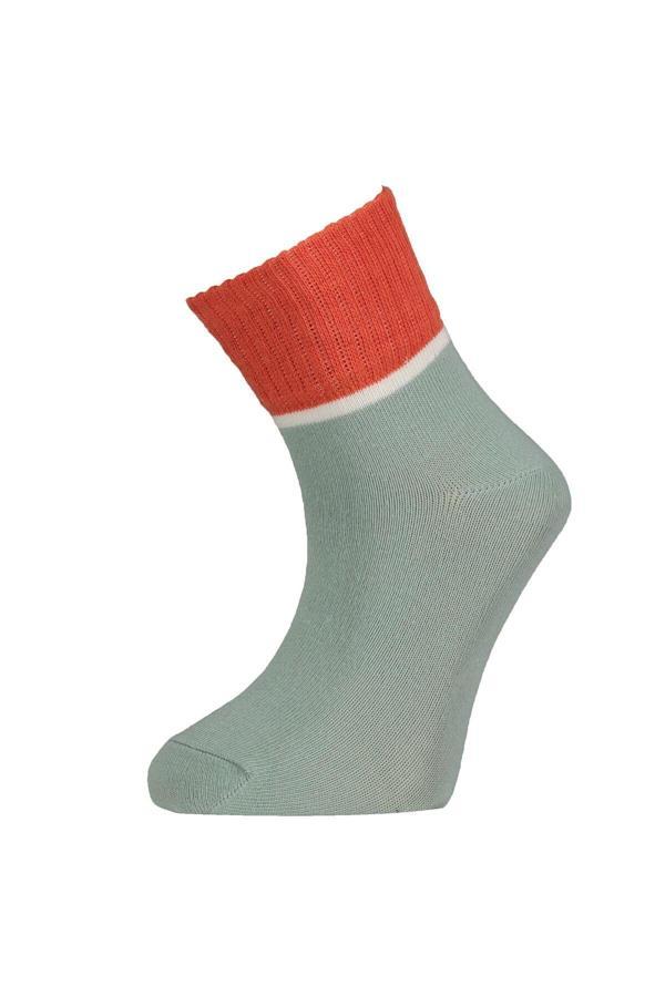 Bibaby Biorganic Lady Yaş Kısa Soket Çorap 68423 Yeşil - Image 1