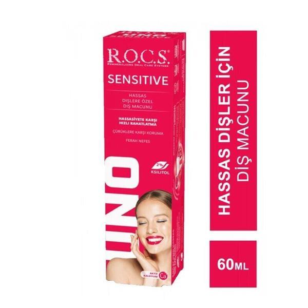 R.O.C.S.Uno Sensitive Hassas Dişlere Özel Diş Macunu 60 ml - Image 1