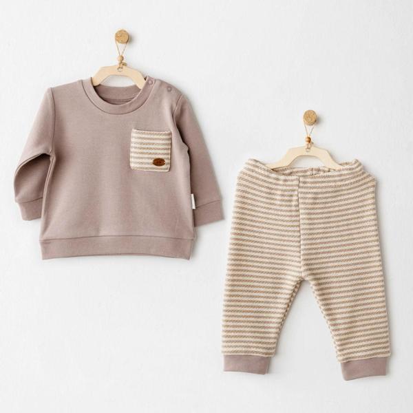 Andywawa AC26160 Tinny S Sheeps 2'li Takım Beige - Image 1