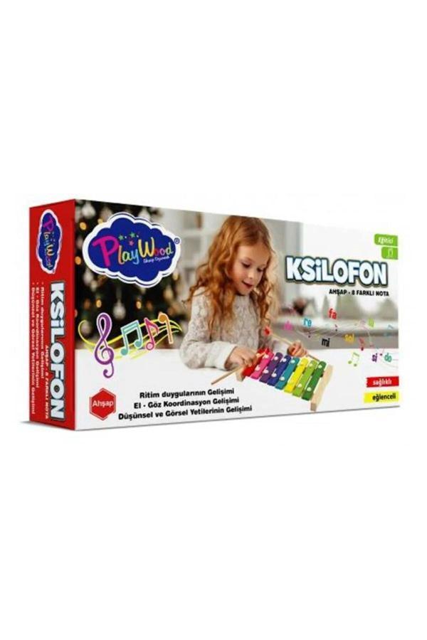 PlayWood Ahşap 8 Farklı Notalı Ksilofon 405 - Image 1