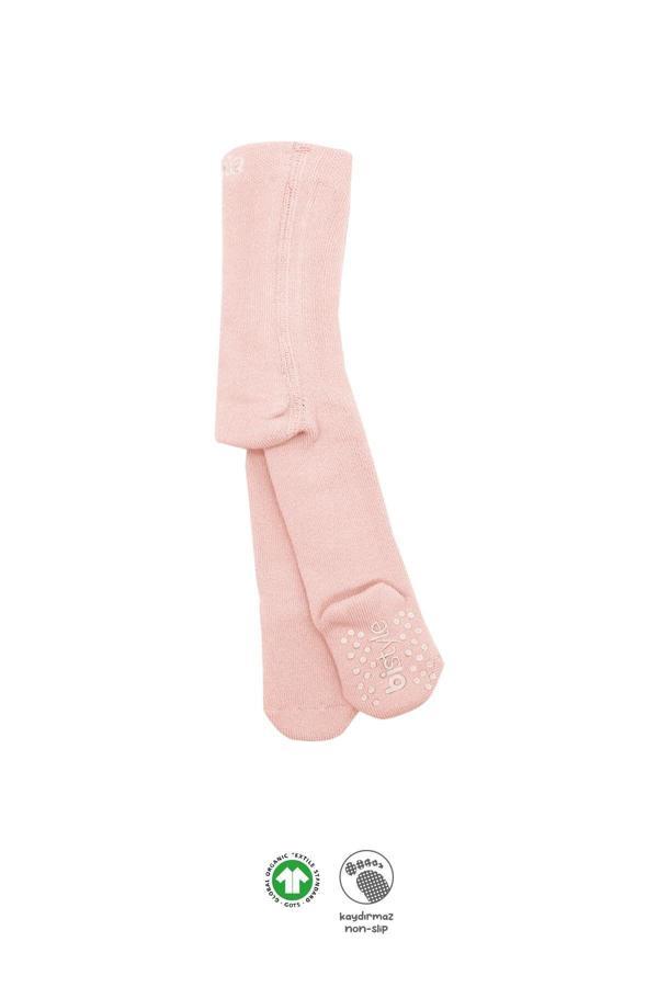 Bistyle Kaymaz Basic Külotlu Çorap 50501 Pembe - Image 1