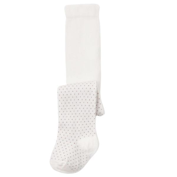 Bibaby Biorganic Klasik Puanlı Külotlu Çorap 68438 Ekru - Image 1