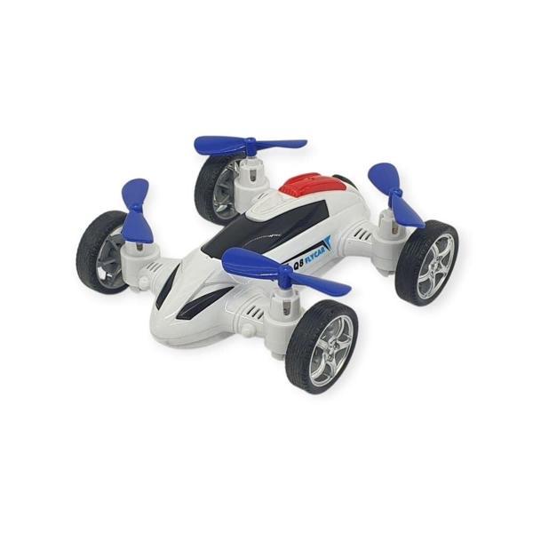 Sürtmeli Drone Araba Hareketli Pervane - Beyaz - Image 1
