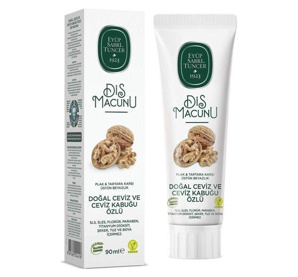 Eyüp Sabri Tuncer Doğal Diş Macunu 90gr Ceviz & Ceviz Kabuğu Özlü - Image 1