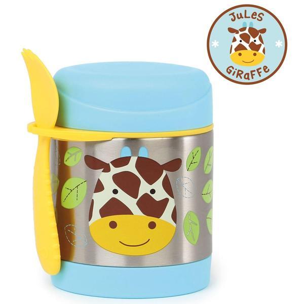 Skip Hop Zoo Paslanmaz Çelik Termos 325 ml Zürafa - Image 1