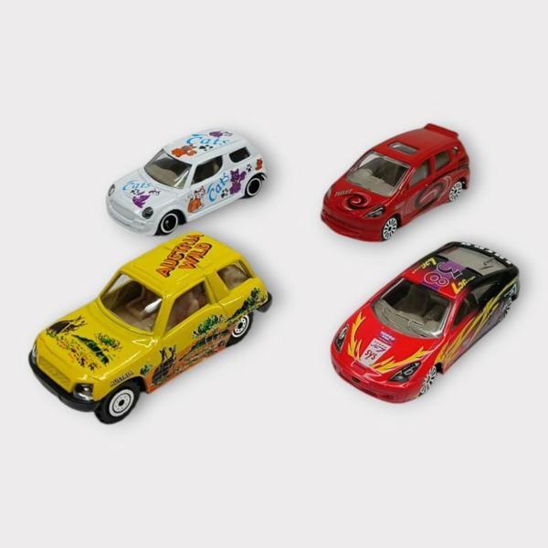 Maxx Wheels 4 lü Metal Araç Seti - Şehir Araçları - Image 1