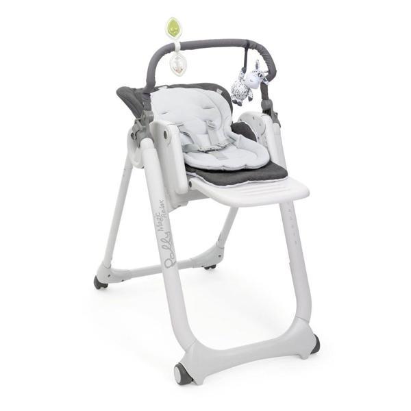 Chicco Polly Magic Relax Mama Sandalyesi Grey Melange - Image 1