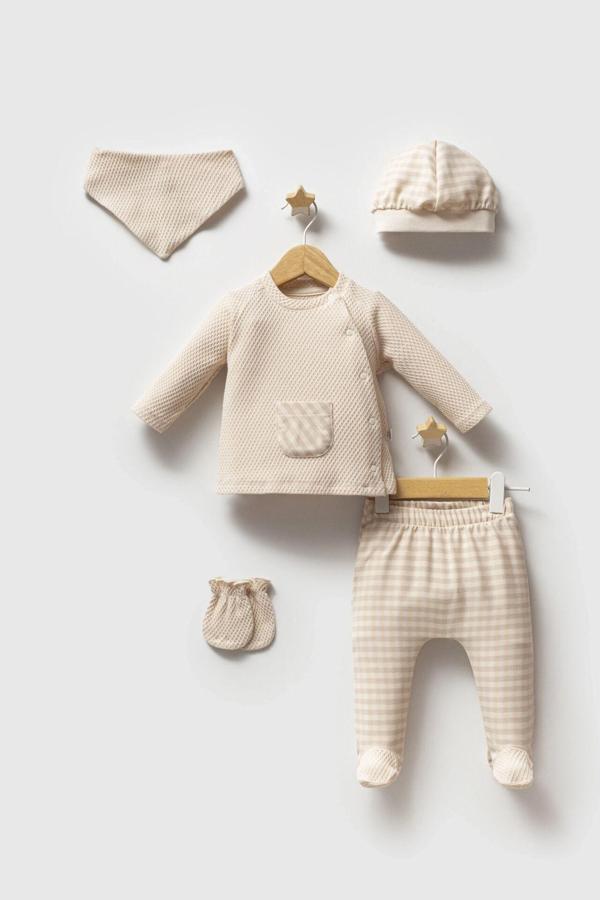 Tongs Baby College 5'li Hastane Çıkışı 5585 Kahverengi - Image 1