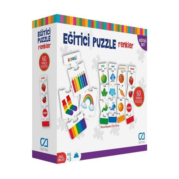 Games Eğitici Puzzle Renkler 60 Parça 5029 - Image 1