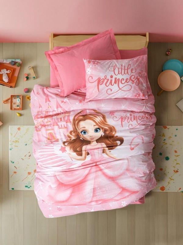 Cotton Box Junior Nevresim Takımı Tek Kişilik Gimbiya Pembe - Image 1