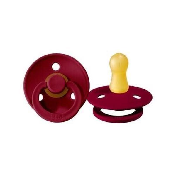 Bibs Colour Kauçuk Emzik 0-6 Ay Ruby - Image 1