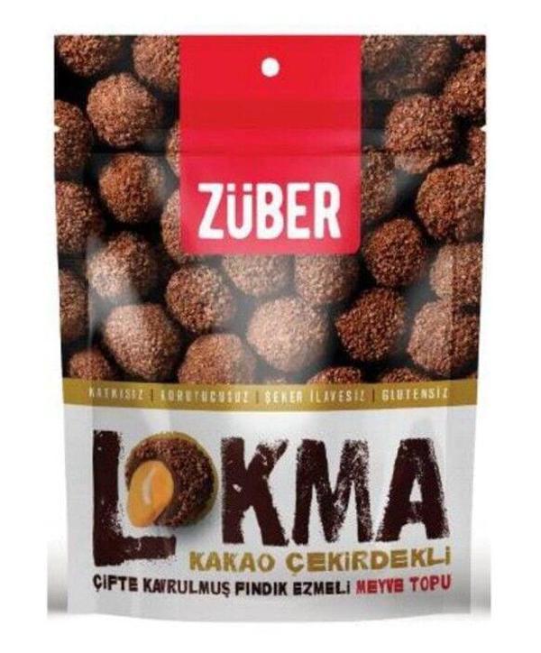Züber Lokma Meyve Topu 96 Gr Kakaolu - Image 1