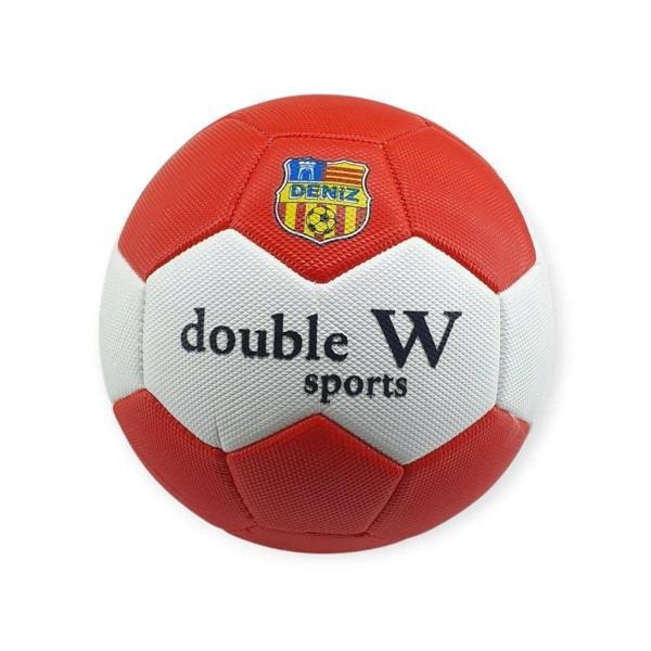 Futbol Topu Dikişli 420 gr No:5 - FB-660-KIRMIZI - Image 1