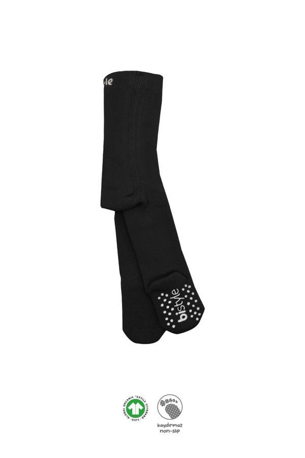Bistyle Kaymaz Basic Külotlu Çorap 50501 Siyah - Image 1