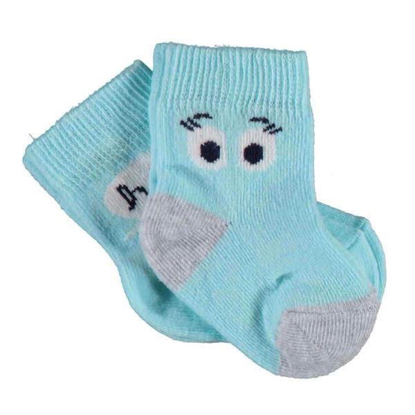 Bibaby Biorganic Hi Erkek 2'Li Çorap 68402 Mint - Image 1